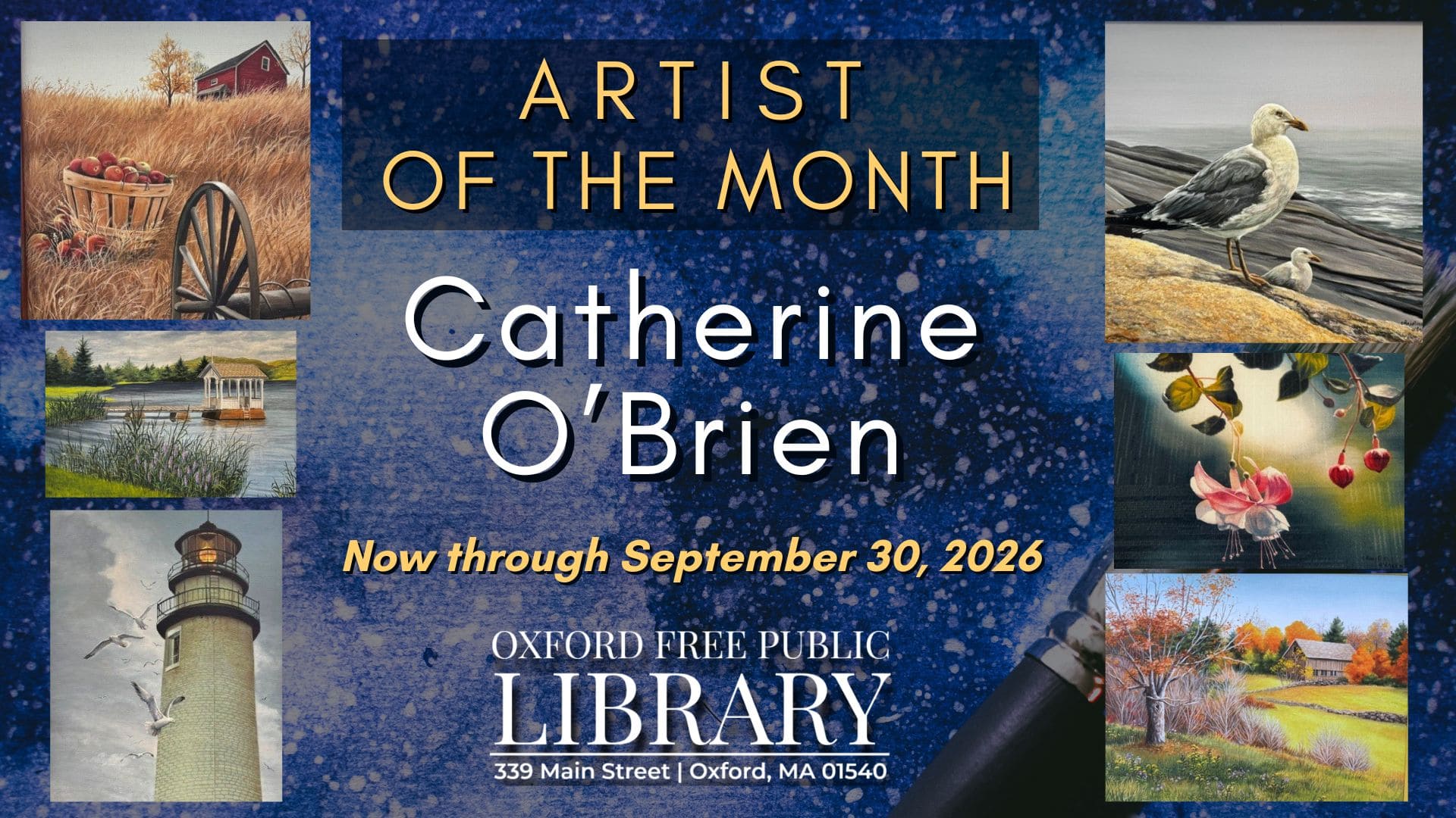 catherine o'brien artist of the month sept. '26