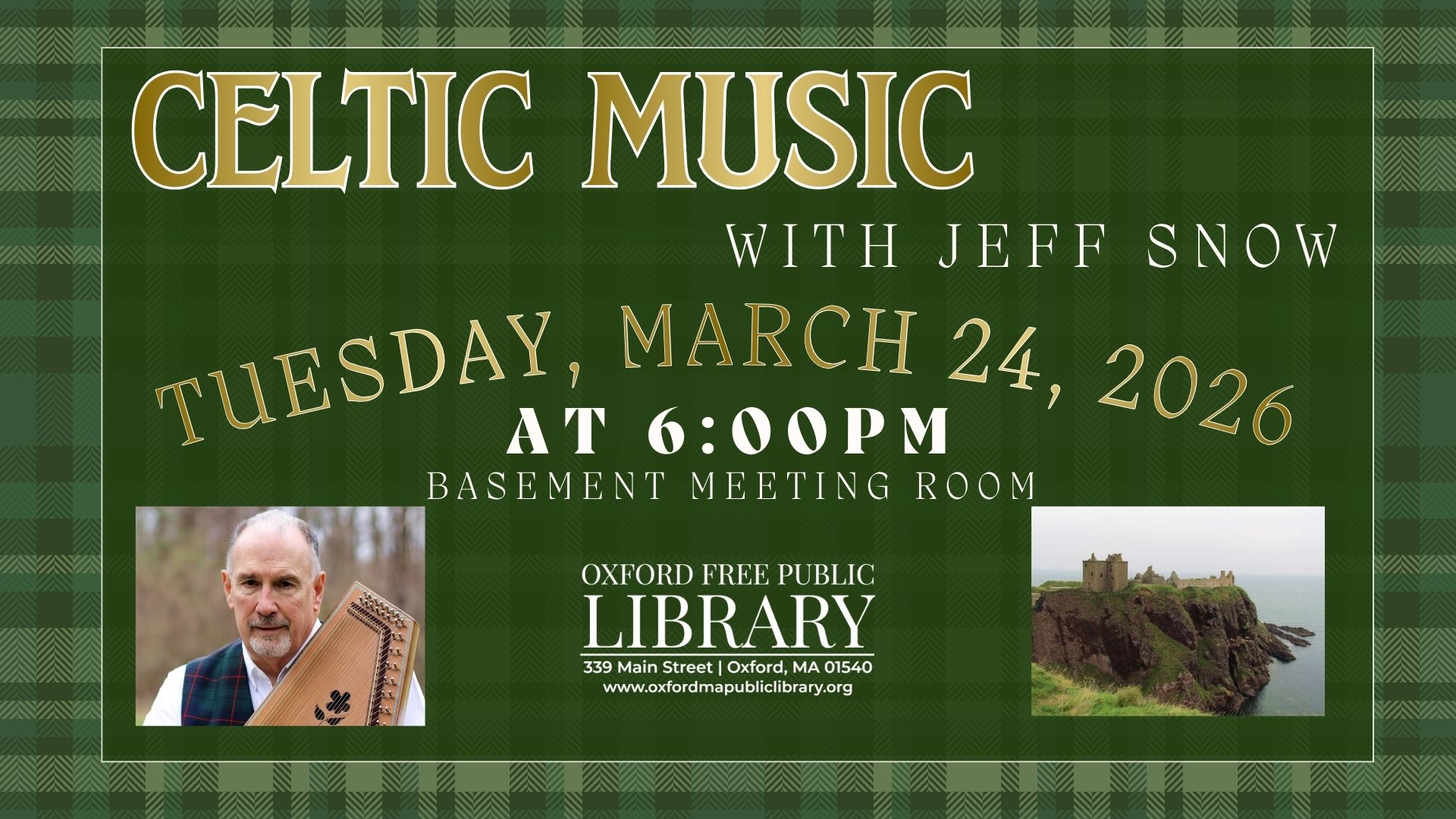 celtic music with jeff snow (presentation)