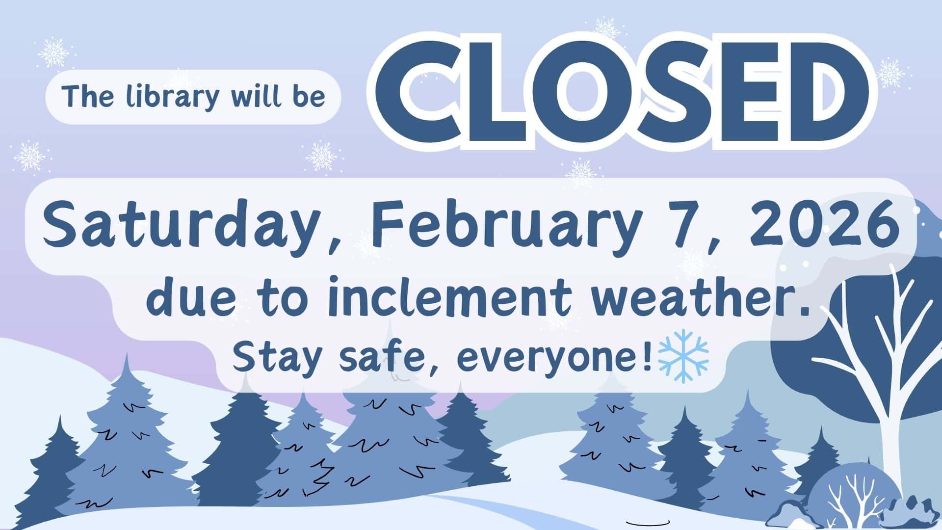 copy of copy of delayed opening inclement weather